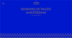 Desktop Screenshot of paleisamsterdam.nl